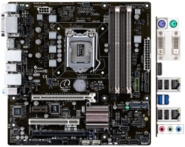 Фото Материнская плата Asus CS-B (s1150, Intel Q87, PCI-Ex16, DDR)