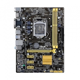 Фото Материнская плата Asus H81-Plus (s1150, Intel H81, PCI-Ex16, DDR3)