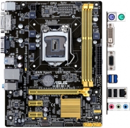 Фото Материнская плата Asus H81M-K (s1150, Intel H81, PCI-Ex16)