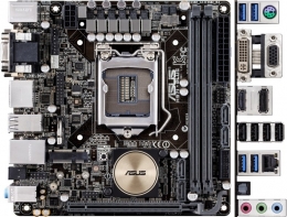 Фото Материнская плата Asus H97I-PLUS (s1150, Intel H97, PCI-Ex16)
