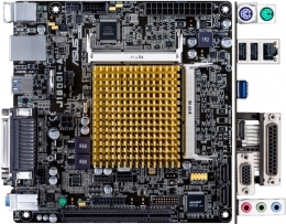 Фото Материнская плата Asus J1800I-A (Intel Celeron J1800, SoC, PCI, DDR3)