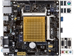 Фото Материнская плата Asus J1800I-C (Intel Celeron J1800, SoC, PCI)