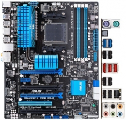 Фото Материнская плата Asus M5A99FX Pro R2.0 (sAM3+, AMD 990FX/SB950, PCI-Ex16)