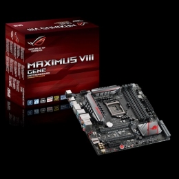 Фото Материнская плата Asus Maximus VIII Gene (s1151, Intel Z170, PCI-Ex16)