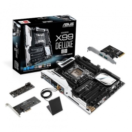 Фото Геймерская материнская плата Asus X99-Deluxe/U3.1 (s2011-3, Intel X99, PCI-Ex16)