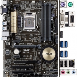 Фото Игровая материнская плата Asus Z97-K (s1150, Intel Z97, PCI-Ex16)