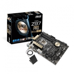 Фото Материнская плата ASUS Z97-PRO Wi-Fi AC/USB3.1 (s11 50,Z97,4xDDR3)