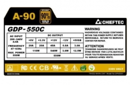 Фото Источник питания Chieftec A-90 GDP-550C