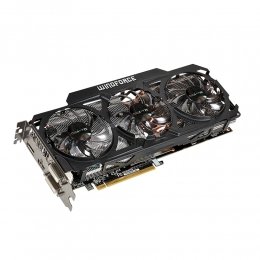 Фото Видеокарта Gigabyte Radeon R9 290X 4GB DDR5 (GV-R929XWF3-4GD)