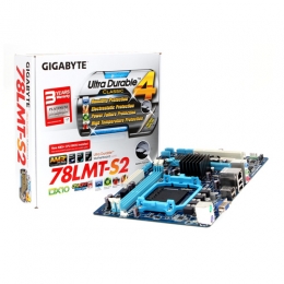 Фото Материнская плата Gigabyte GA-78LMT-S2 (sAM3+, AMD 760G, PCI-Ex16)