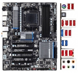 Фото Материнская плата Gigabyte GA-990FXA-UD5 (sAM3+, AMD 990FX)