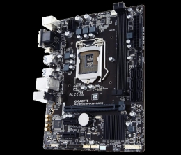 Фото Материнская плата Gigabyte GA-B150M-D2V DDR3 (s1151, Intel B150, PCI-Ex16)