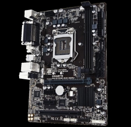 Фото Материнская плата Gigabyte GA-B150M-D3V (s1151, B150, DDR3)