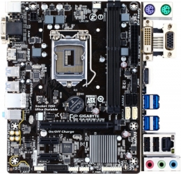 Фото Системная плата Gigabyte GA-H81M-S2H (s1150, H81 DDR3)