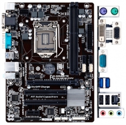 Фото Материнская плата Gigabyte GA-H81M-S2PV (s1150, H81, DDR3, PCI-Ex16)