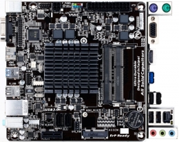 Фото Системная плата Gigabyte GA-J1900N-D2H (Intel Celeron J1900, SoC, PCI-Ex1)
