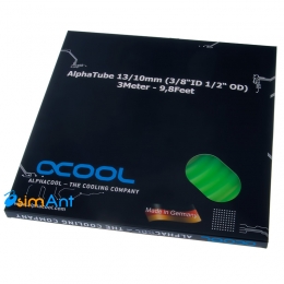 Фото Шланг УФ-Активный 10/13мм Green 3m Alphacool (Зеленый)