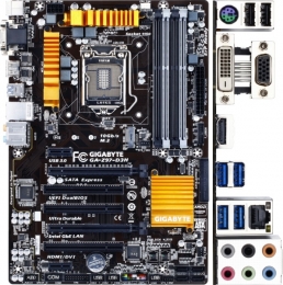 Фото Системная плата Gigabyte GA-Z97-D3H (s1150, Intel Z97, PCI-Ex16, DDR3)
