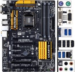 Фото Системная плата Gigabyte GA-Z97X-UD3H (s1150, Intel Z97, PCI-Ex16)
