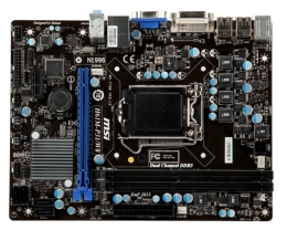 Фото Материнская плата MSI H61M-P31/W8 (s1155, H61, DDR3)
