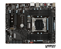 Фото Геймерская системная плата MSI X99A Raider (s2011-3, Intel X99, PCI-E 3.0x16)