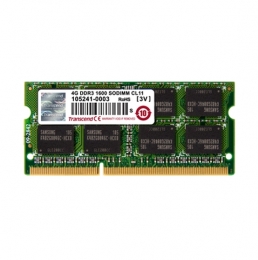 Фото Память Transcend SODIMM DDR3-1333 4096MB PC3-10600 (TS512MSK64V3H)