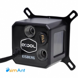 Фото Ватерблок Alphacool Eisberg (Solo) - Low Noise 2400rpm