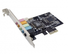 Фото Звуковая карта Manli C-Media 8738 PCI-E (5.1) (M-CMI8738-PCI-E)