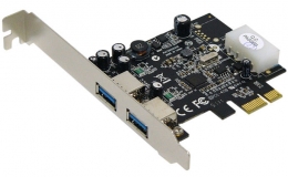 Фото Контроллер STLab USB 3.0 2 канала (2вн.) NEC PCI-E (U-710)