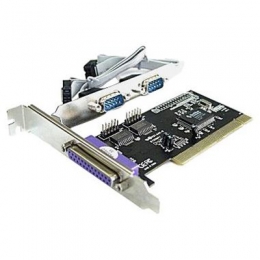 Фото Контроллер STLab RS232 (COM)+LPT (Parallel) каналов: 2+1 PCI (I-420)