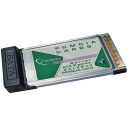 Фото Контроллер Gembird SATA 2 канала PCMCIA