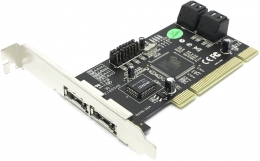 Фото Контроллер STLab eSATA/SATA 4 канала (A-214)