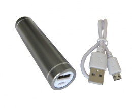 Фото Универсальная мобильная батарея LMS Data PBK-2600 titanium silver (2600 mAh)