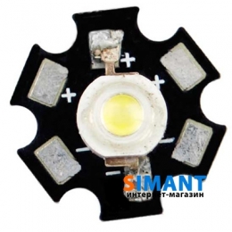 Фото Светодиод LED 1W White 110 Lm