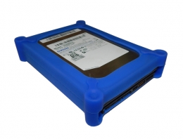 Фото Силиконовый защитный чехол Maiwo KP004 dark blue для HDD 3,5"