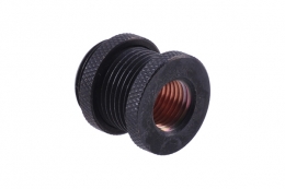 Фото Соединительный адаптер Alphacool HF bulkhead connector G1/4 (Насыщенно черный)