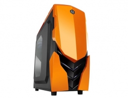 Фото Геймерский корпус Raidmax Ninja II A06WBO Black-Orange