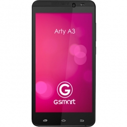 Фото Смартфон Gigabyte GSmart Arty A3 DualSim Black (4712364758928)