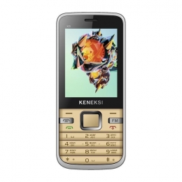 Фото Мобильный телефон Keneksi K5 Gold Dual Sim (4602009359491)