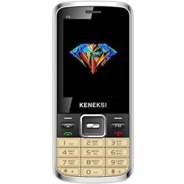 Фото Мобильный телефон Keneksi K6 Gold Dual Sim (4602009369148)