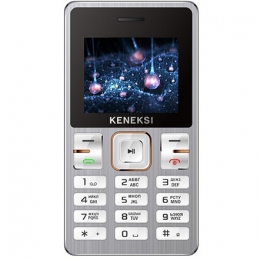 Фото Мобильный телефон Keneksi M2 Dual Sim Silver (4602009346798)