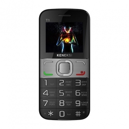 Фото Мобильный телефон Keneksi T1 Dual Sim Black (4602009346804)