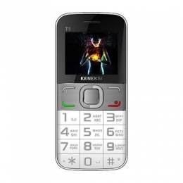 Фото Мобильный телефон Keneksi T1 Dual Sim White (4602009346828)