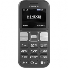 Фото Мобильный телефон Keneksi T2 Dual Sim Black (4680287512814)