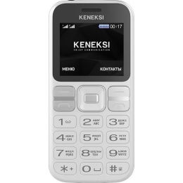 Фото Мобильный телефон Keneksi T2 Dual Sim White (4680287512821)