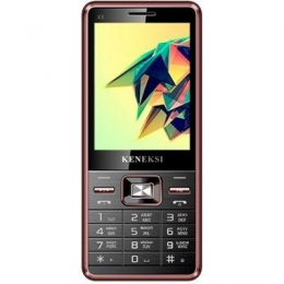 Фото Мобильный телефон Keneksi X5 Dual Sim Black/Gold (4623720596552)