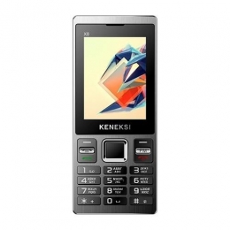 Фото Мобильный телефон Keneksi X8 Dual Sim Black (4602009346026)