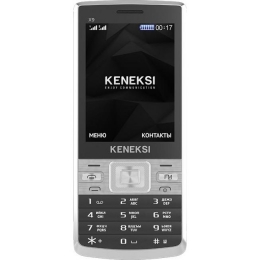 Фото Мобильный телефон Keneksi X9 Dual Sim Black (4680287514375)