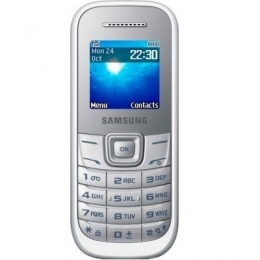 Фото Мобильный телефон Samsung E1200i White (GT-E1200ZWISEK)