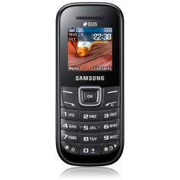 Фото Мобильный телефон Samsung E1202i Duos Black (GT-E1202ZKISEK)